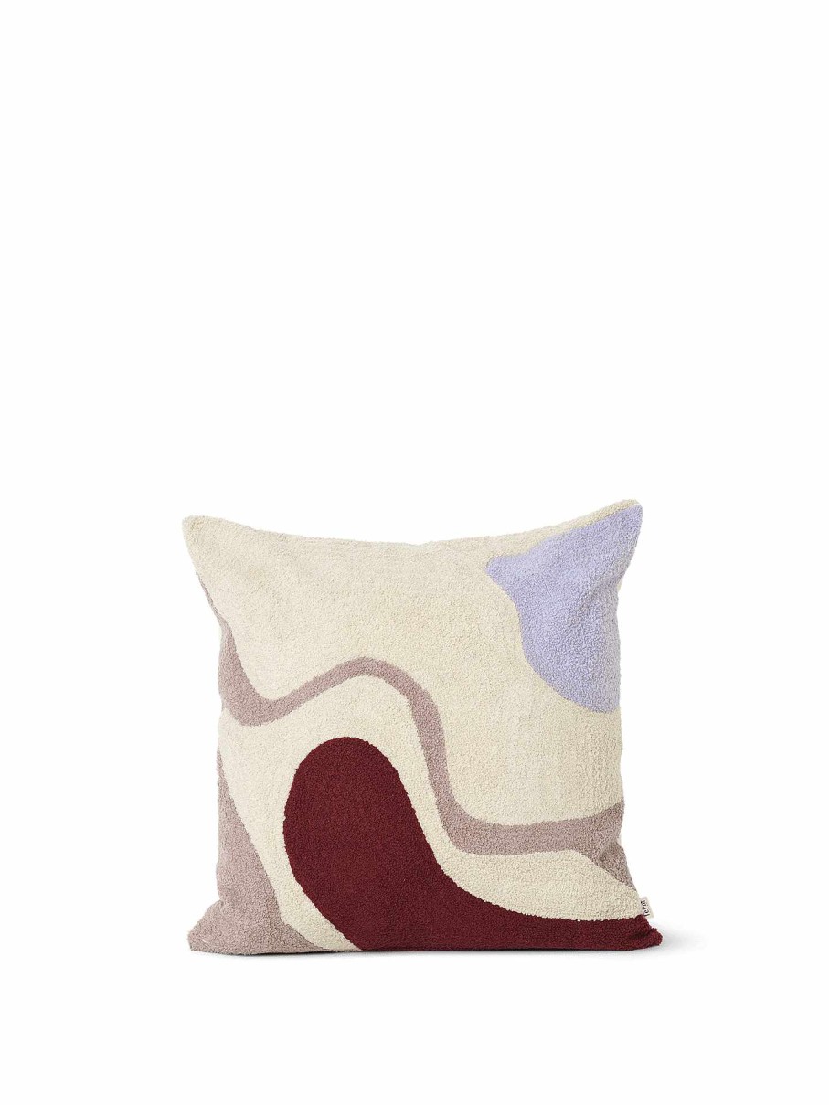 Textiles Ferm Living | Vista Cushion - Off-White Offwhite