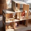 Kids Ferm Living | Rattan Dollhouse Furniture - Set Of 5 Natural