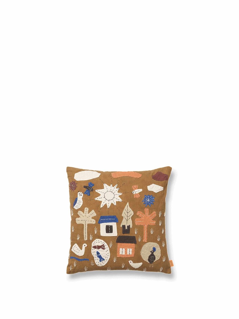 Kids Ferm Living | Village Cushion Sugar Kelp