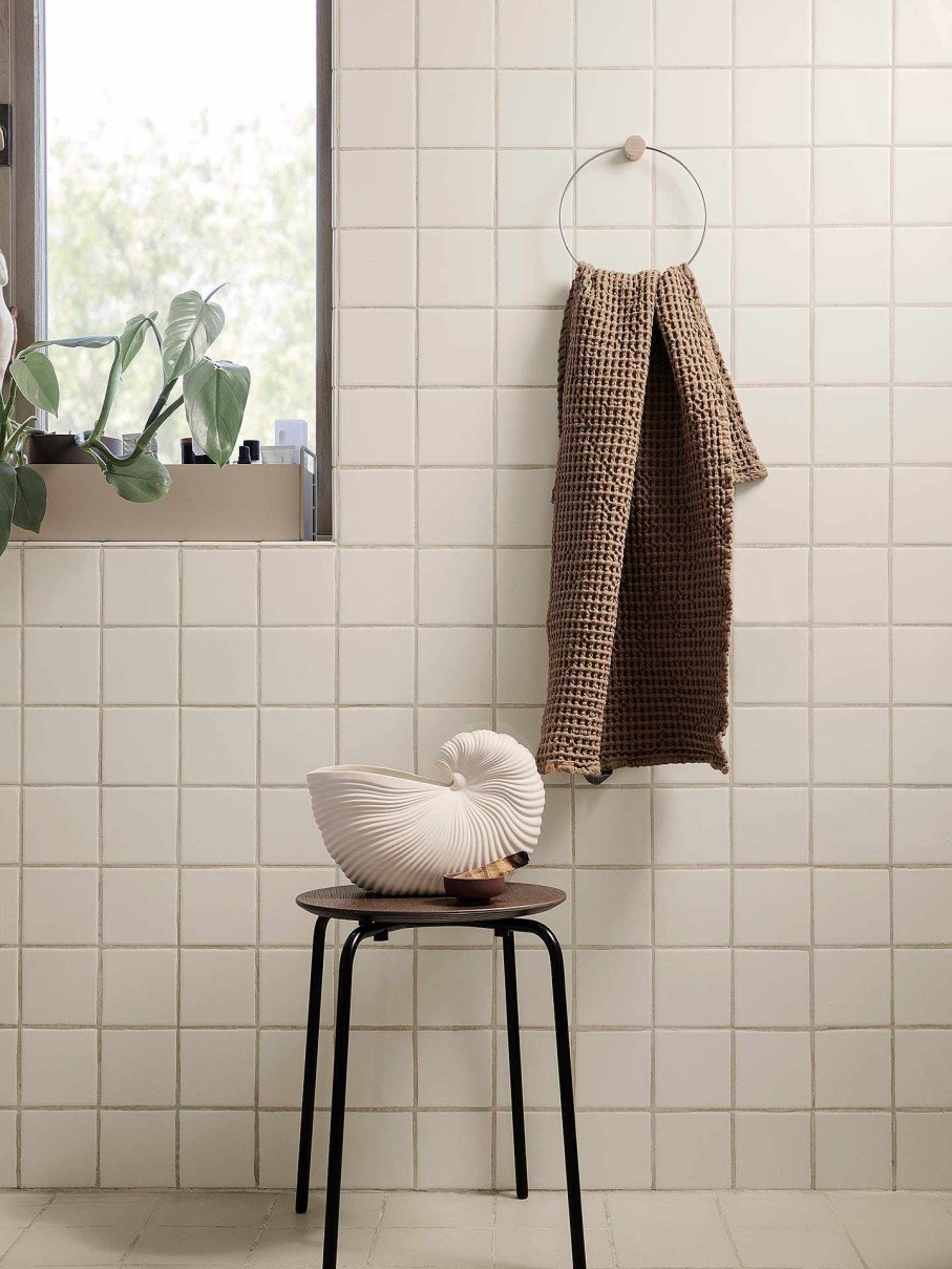 Textiles Ferm Living | Organic Bath Towel Tan