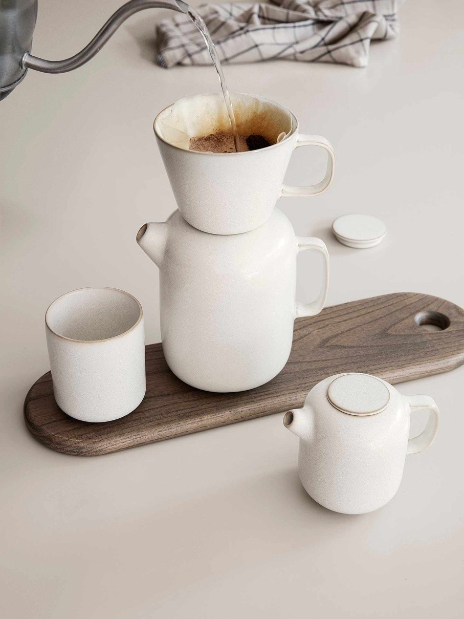 Kitchen Ferm Living | Sekki Coffee Pot - Cream