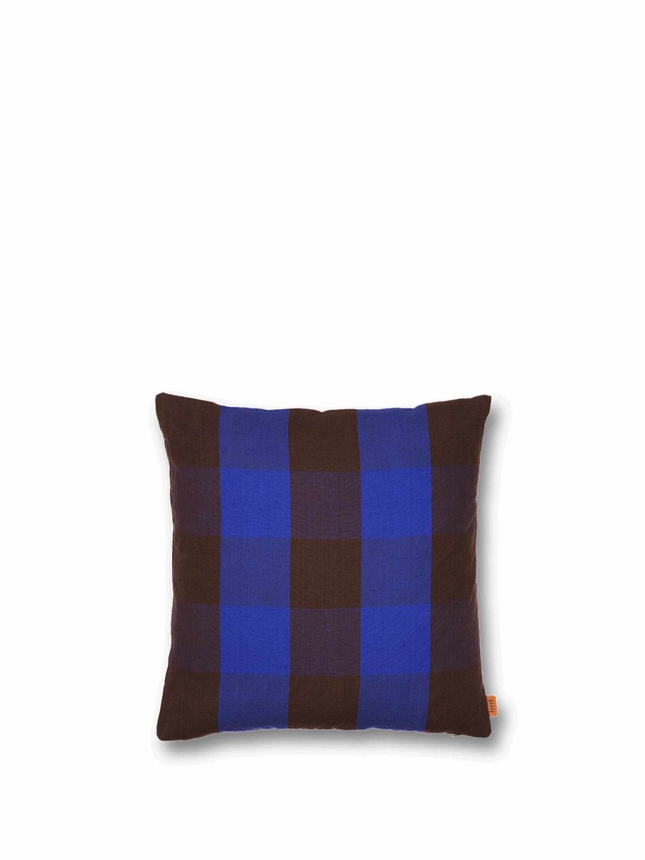 Outdoor Living Ferm Living | Grand Cushion /Bright Blue Chocolate