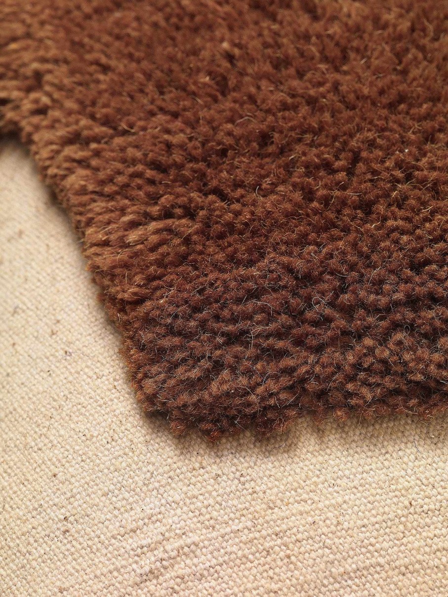 Textiles Ferm Living | Lay Cushion - Rectangular - Sand/ Sugar Kelp