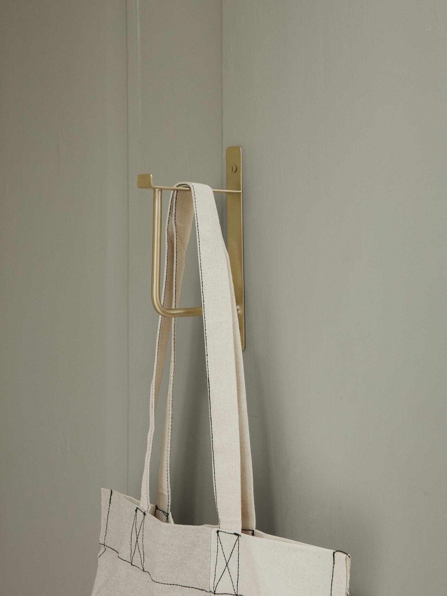 Accessories And Decorations Ferm Living | Hang Rack Brass