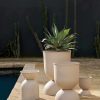 Outdoor Living Ferm Living | Hourglass Pot Extra Small Cashmere