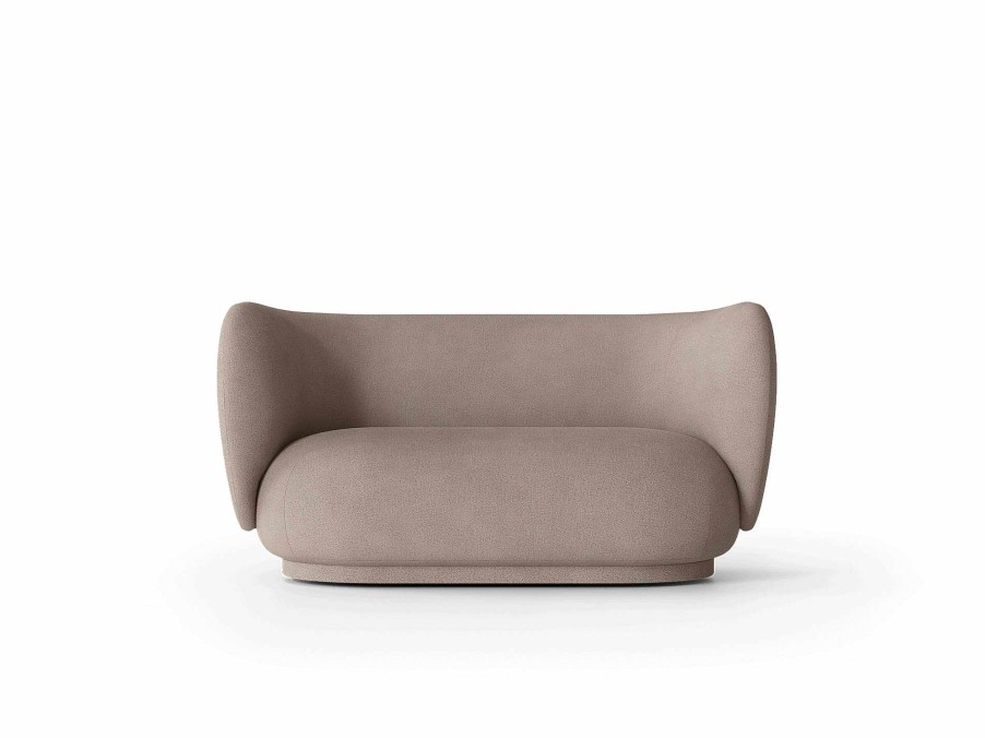 Furniture Ferm Living | Rico Sofa 2 - Brushed Warm Grey