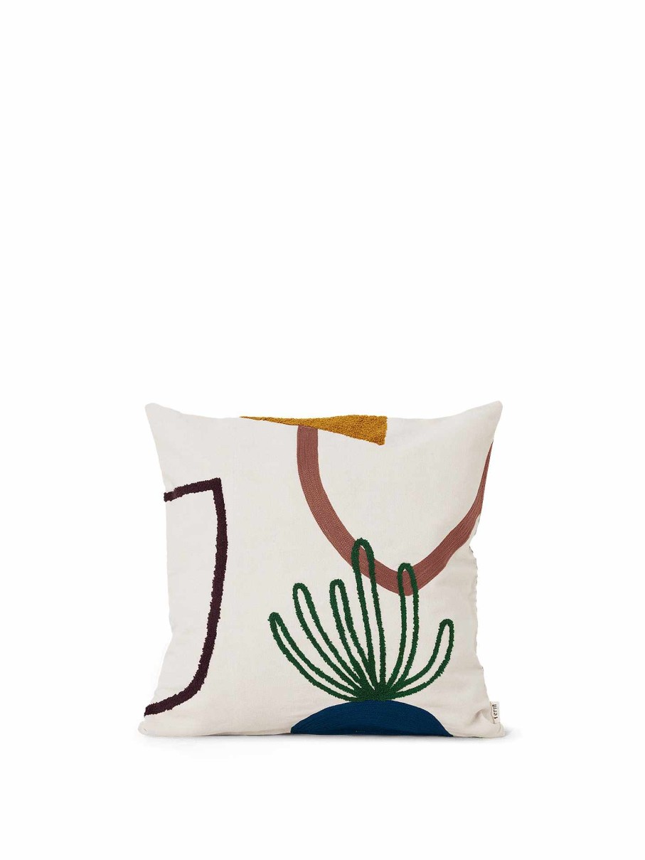 Textiles Ferm Living | Mirage Cushion Cover - Island