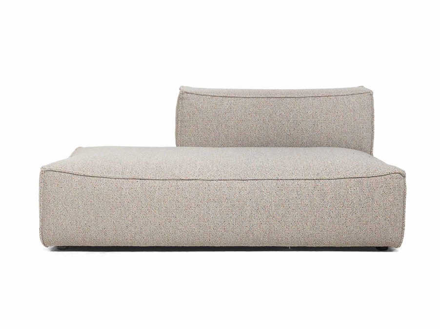 Furniture Ferm Living | Catena Sofa Open End Left L300 Confetti Boucle Light Grey