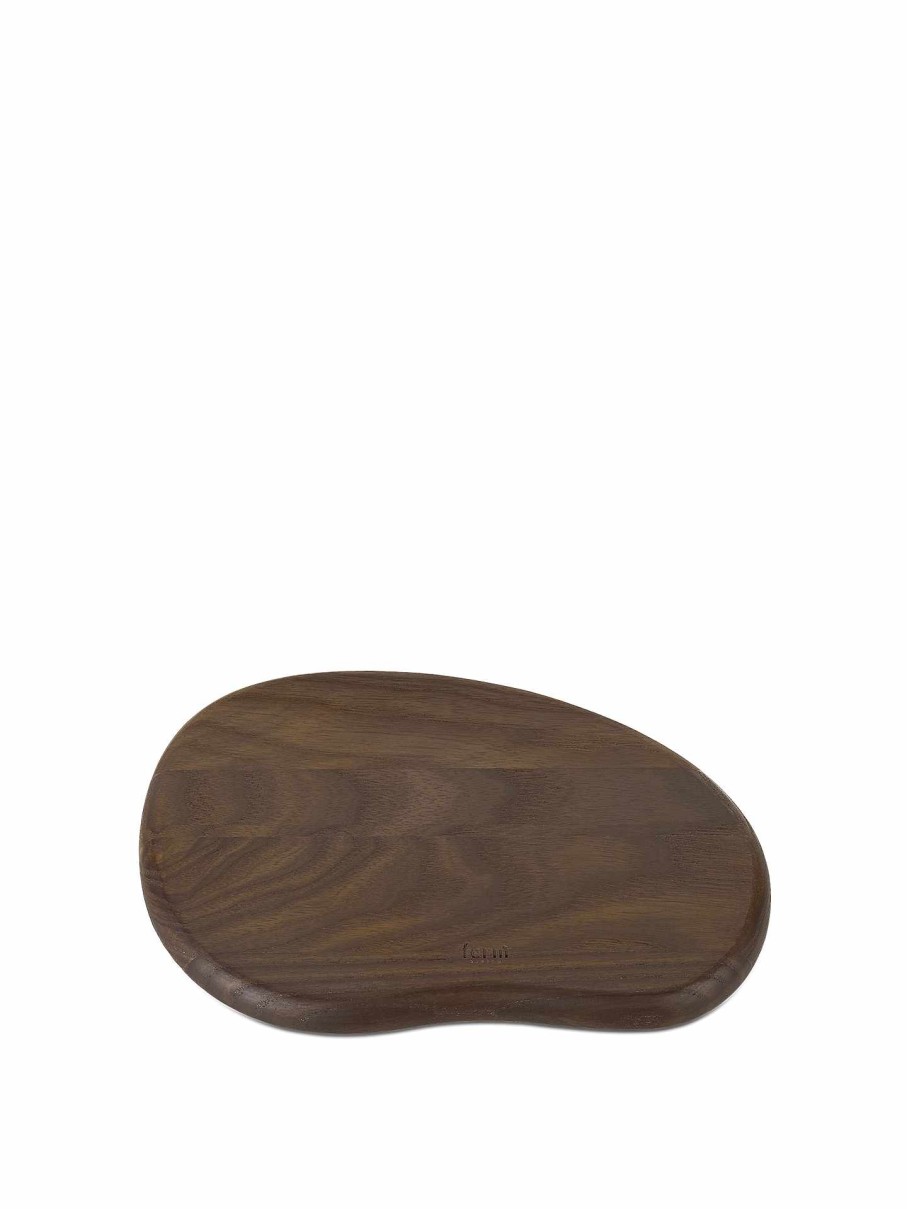 Kitchen Ferm Living | Cairn Butter Boards - Set Of 4 Dark Brown