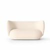 Furniture Ferm Living | Rico Sofa 2 - Wool Boucle - Off-White Offwhite