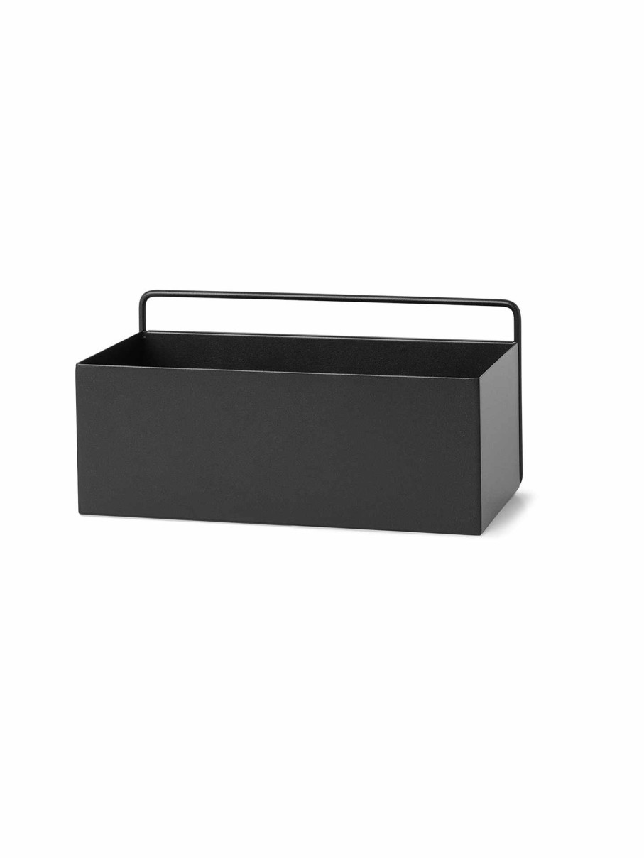 Green Living Ferm Living | Wall Box - Rectangle Black