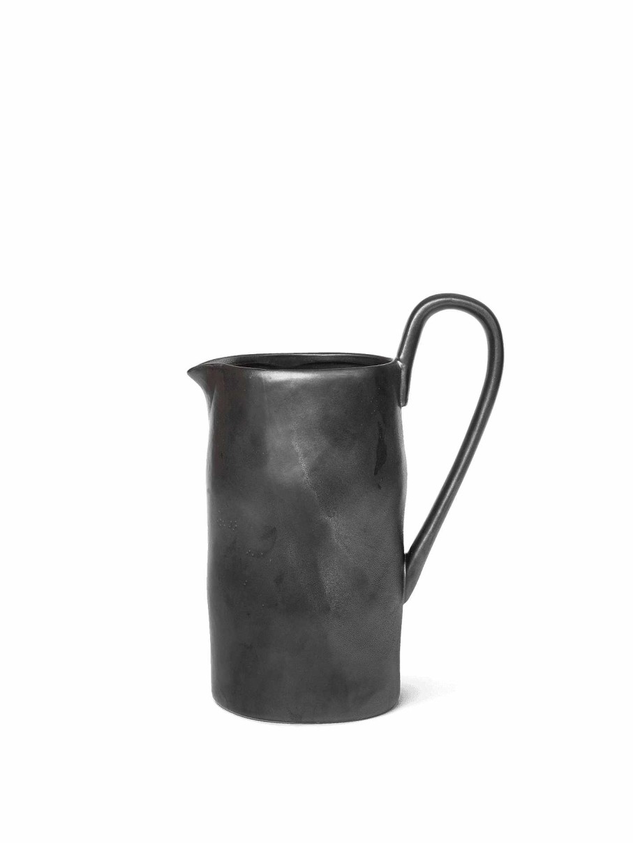 Kitchen Ferm Living | Flow Jug Black