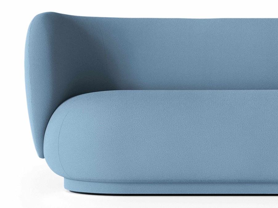 Furniture Ferm Living | Rico Divan L - Tonus Light Blue