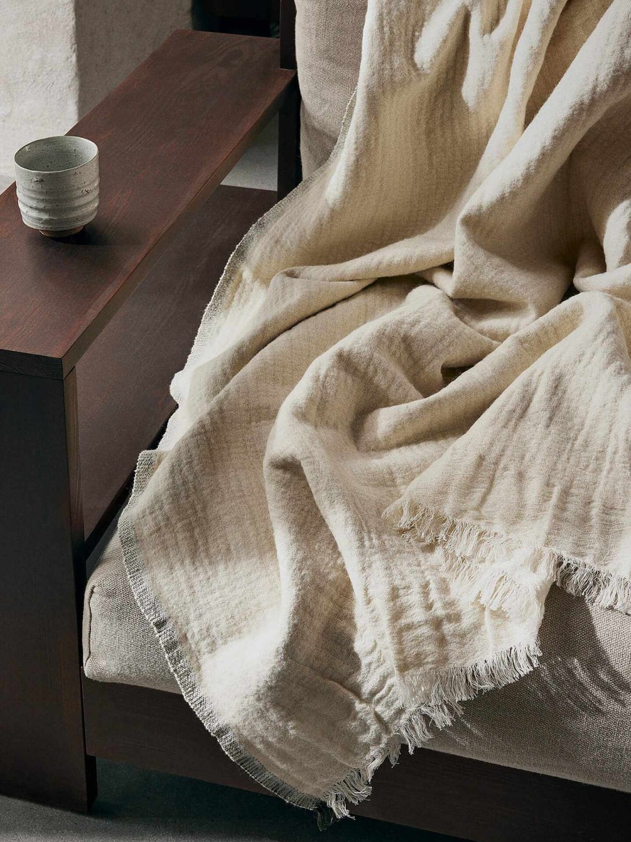 Textiles Ferm Living | Weaver Throw - Off-White Offwhite