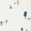 Kids Ferm Living | The Park Wallpaper Offwhite