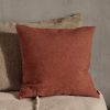 Textiles Ferm Living | Heavy Linen Cushion Berry Red