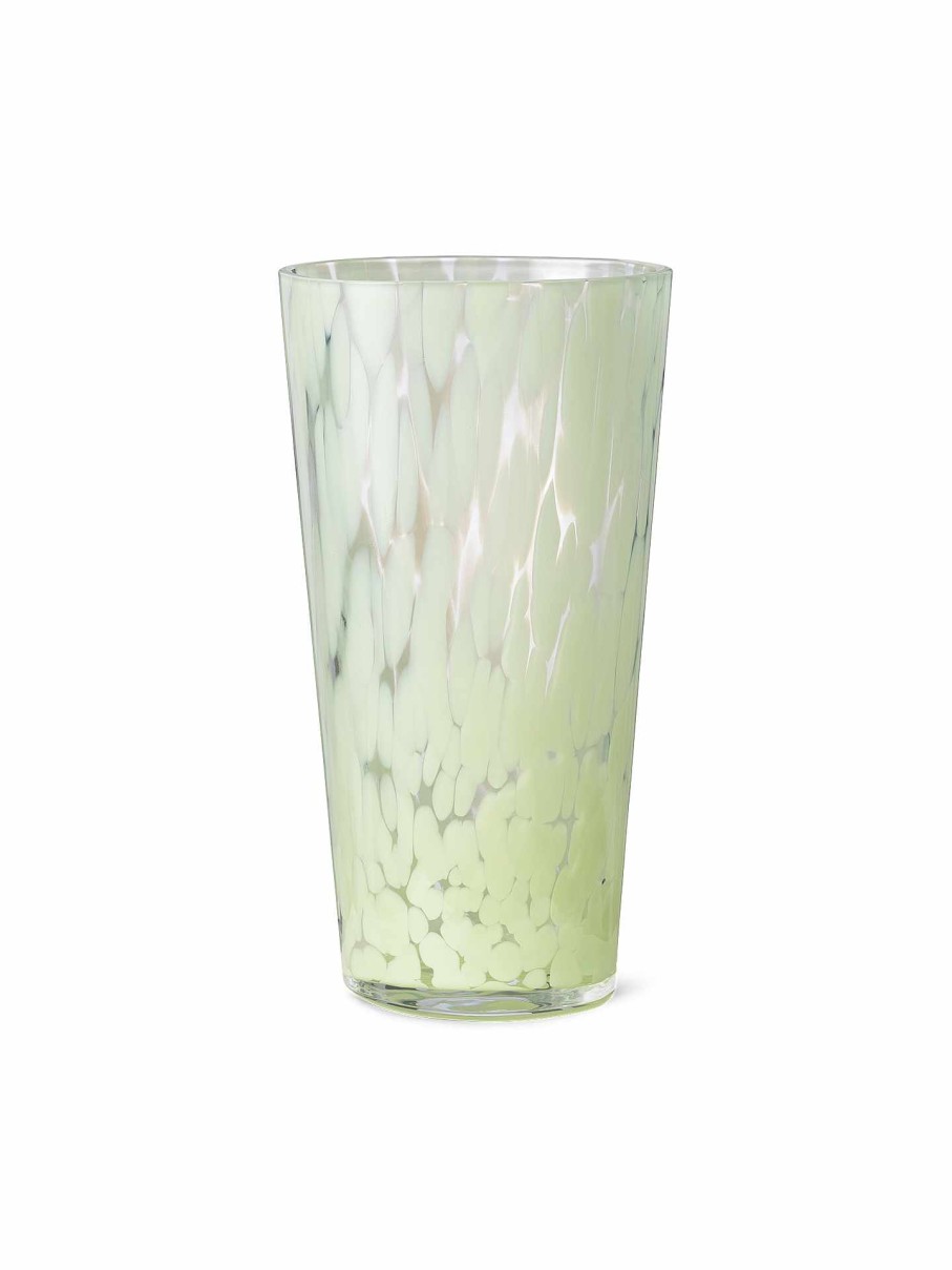 Green Living Ferm Living | Casca Vase - Fog Green Mint