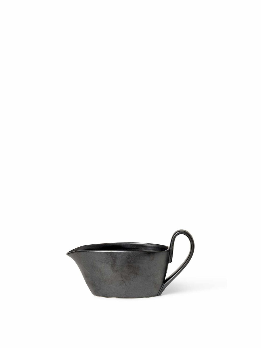 Kitchen Ferm Living | Flow Sauce Boat Black