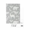 Wallpaper Ferm Living | Wallpaper Sample - Katie Scott Animals - Mint Grey Light Grey