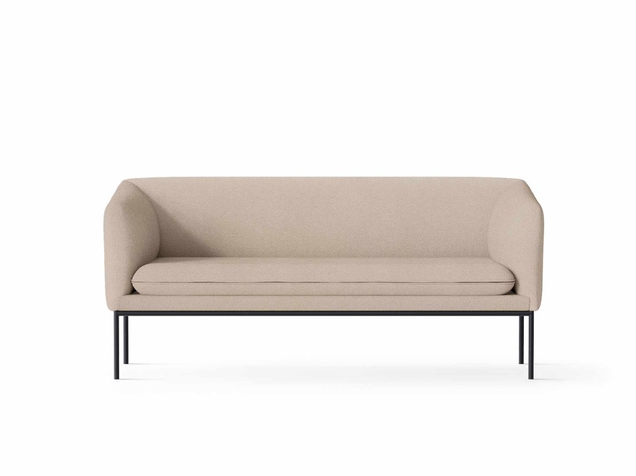 Furniture Ferm Living | Turn Sofa 2 - Black - Grain Cashmere