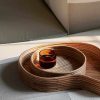 Accessories And Decorations Ferm Living | Isola Trays - Set Of 2 Stained Natural