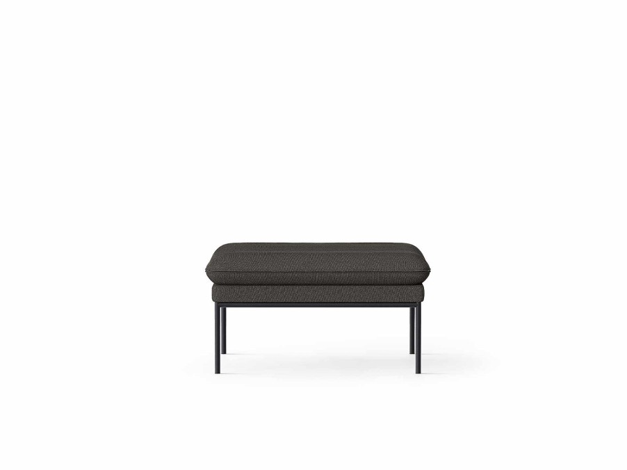 Furniture Ferm Living | Turn Pouf - Black - Steelcut Trio Dark Brown