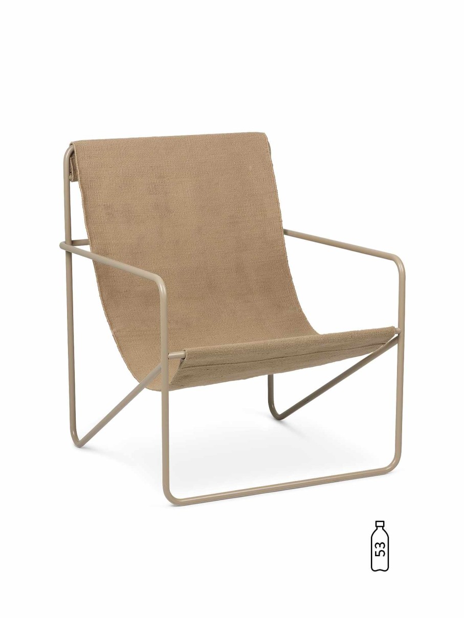 Outdoor Living Ferm Living | Desert Lounge Chair /Sand Cashmere