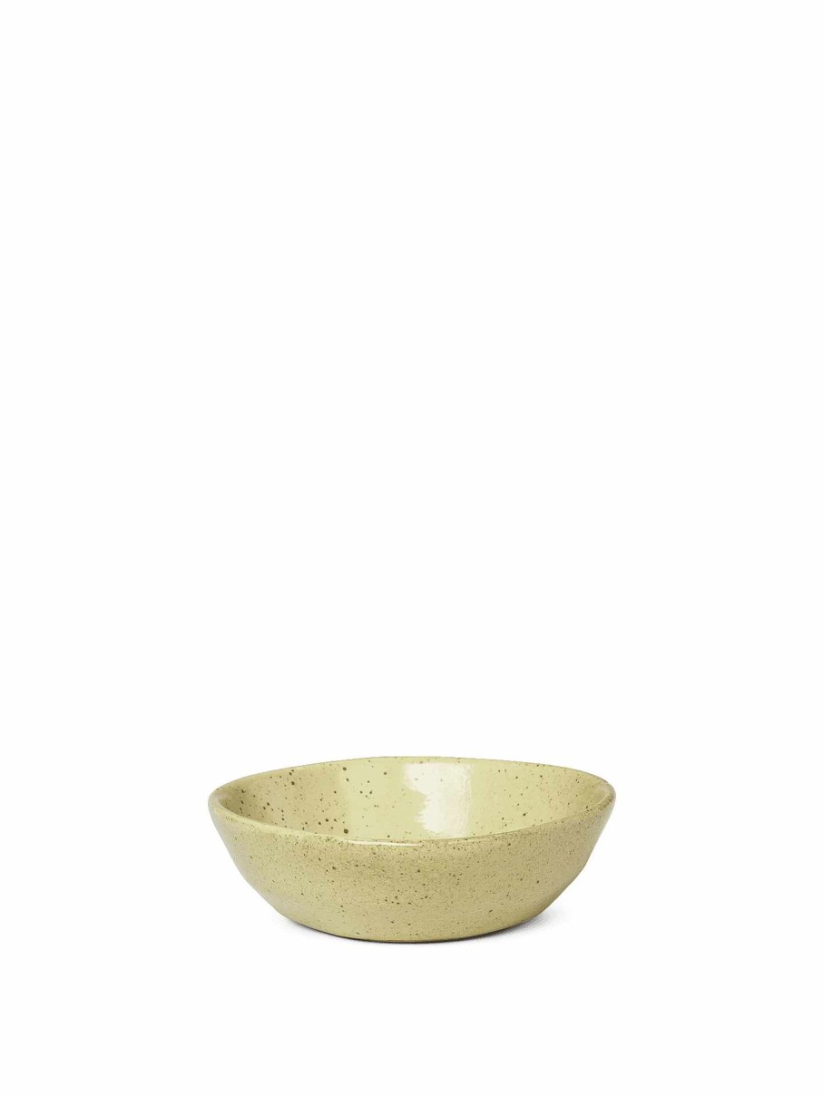 Kitchen Ferm Living | Flow Bowl - Small Speckle Yellow