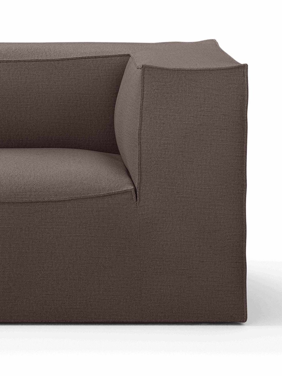 Furniture Ferm Living | Catena Sofa Armrest Right L401 Hot M. - Brown Dusty Brown