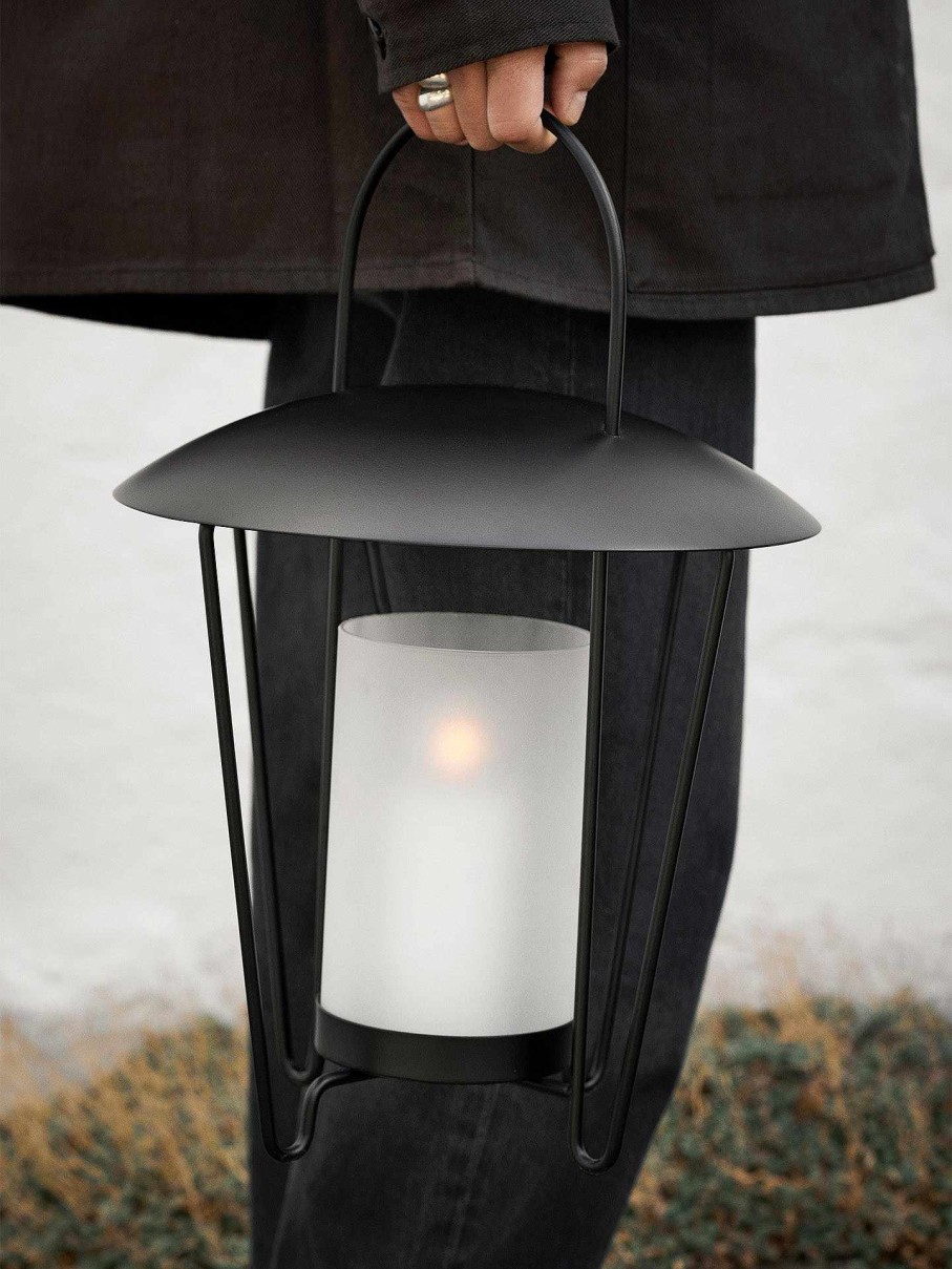 Outdoor Living Ferm Living | Abri Lantern Black