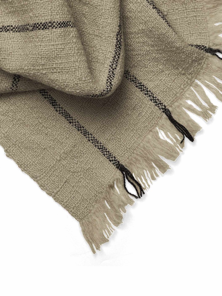 Outdoor Living Ferm Living | Calm Blanket /Black Camel