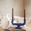 Accessories And Decorations Ferm Living | Dito Candle Holder - Double - Bright Blue