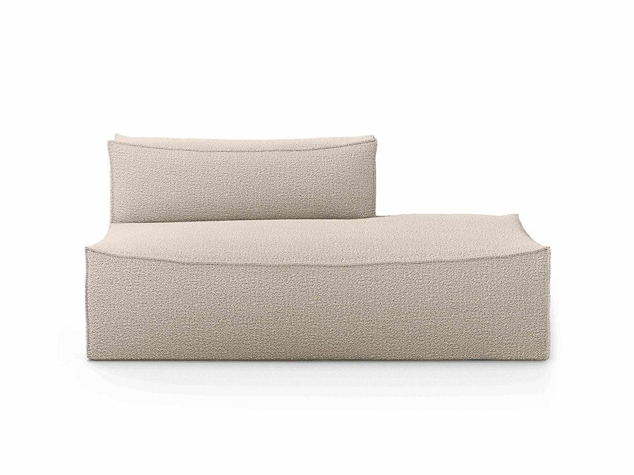 Furniture Ferm Living | Catena Sofa Open End Right L301 Wool Boucle Natural