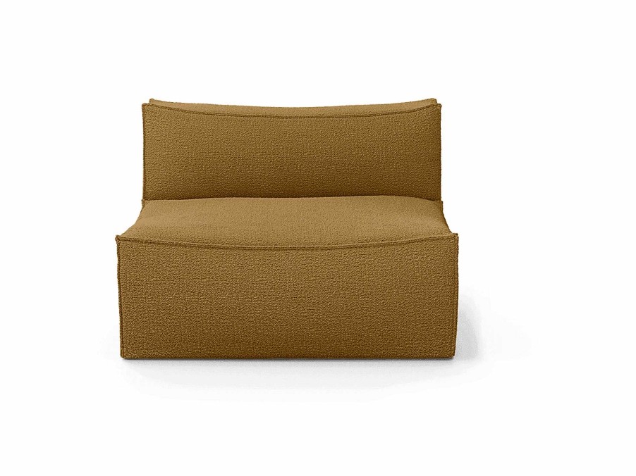 Furniture Ferm Living | Catena Sofa Center L100 Wool Boucle Sugar Kelp