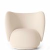 Furniture Ferm Living | Rico Lounge Chair - Wool Boucle - Off-White Offwhite