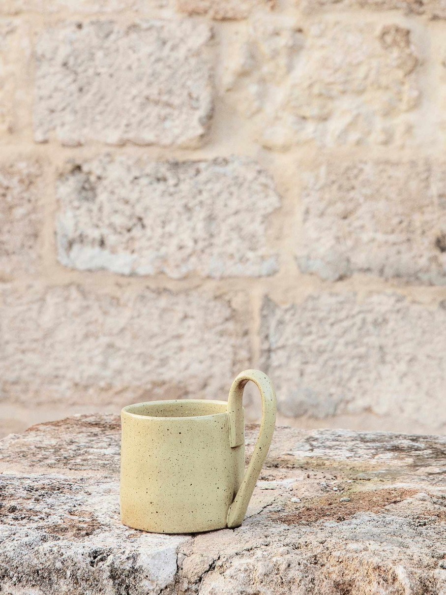 Kitchen Ferm Living | Flow Mug Speckle Yellow