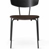 Furniture Ferm Living | Herman Dining Chair - Hallingdal - Black/ Dark Brown