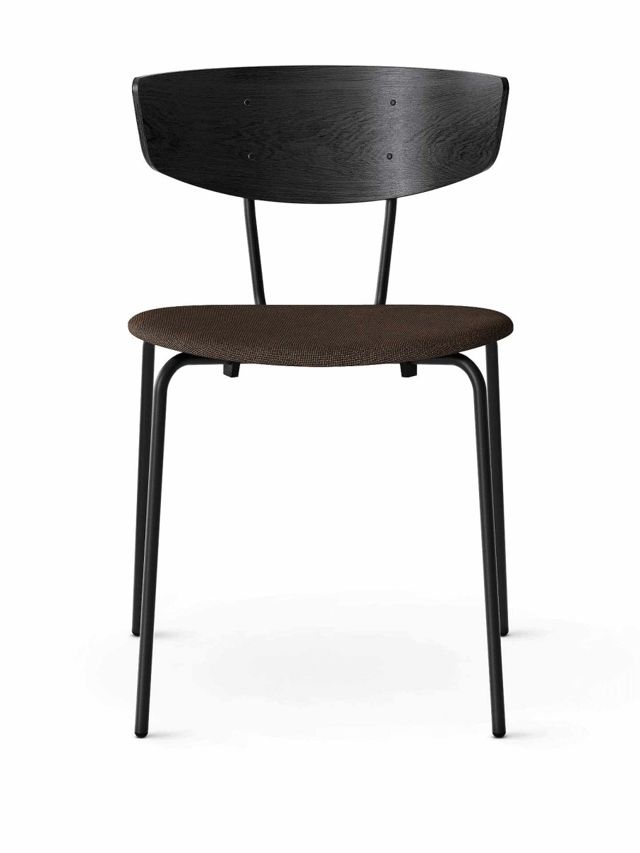 Furniture Ferm Living | Herman Dining Chair - Hallingdal - Black/ Dark Brown