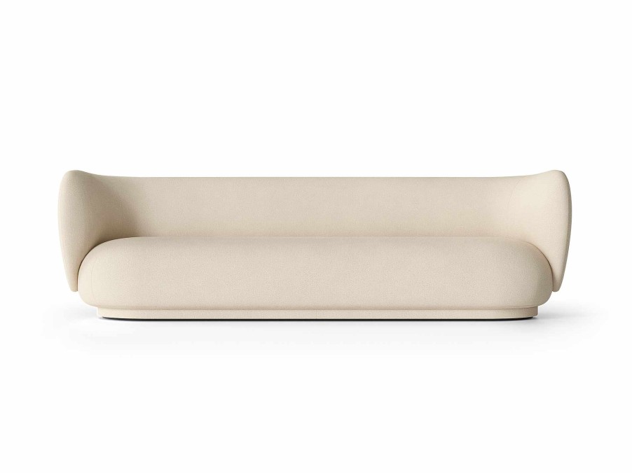 Furniture Ferm Living | Rico Sofa 4 - Brushed - Off-White Offwhite