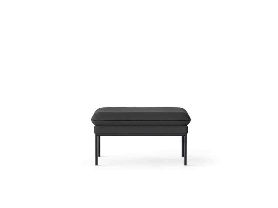 Furniture Ferm Living | Turn Pouf - Black - Focus Grey