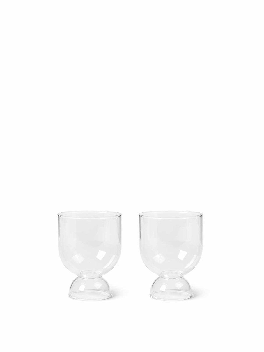 Kitchen Ferm Living | Still Glasses (Set Of 2) Clear