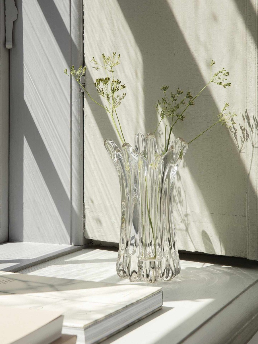 Green Living Ferm Living | Holo Vase Clear