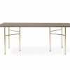 Furniture Ferm Living | Mingle Table Top Rectangular - W: 90 X L: 160 X H: 2,5 Cm Dark Veneer