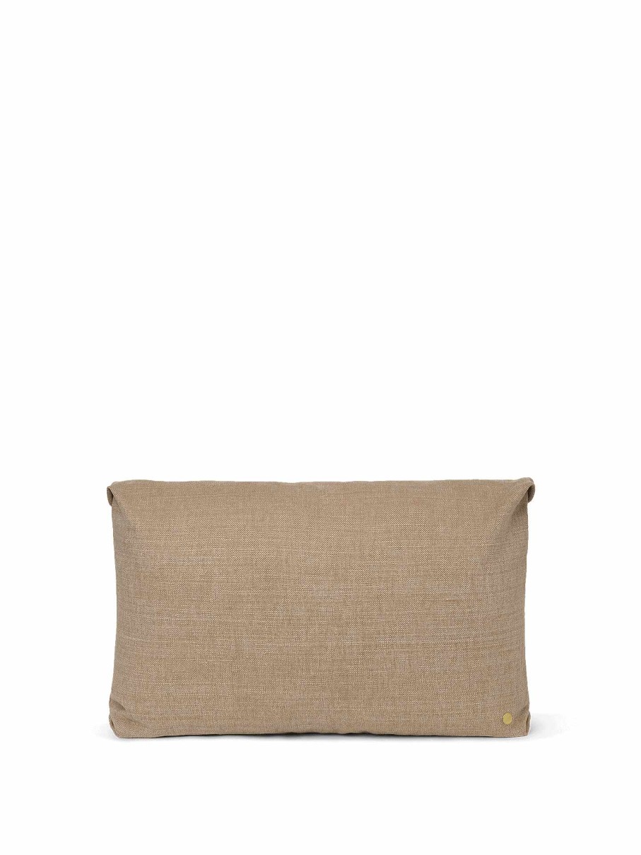 Textiles Ferm Living | Clean Cushion - Hot Madison Dusty Caramel