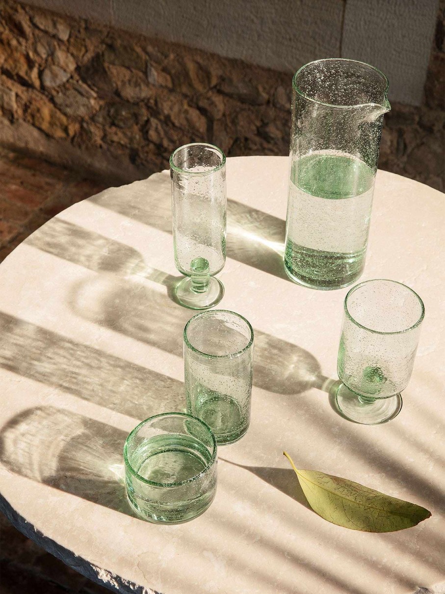 Outdoor Living Ferm Living | Oli Champagne Flute - Recycled Clear