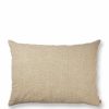 Textiles Ferm Living | Heavy Linen Cushion - Large Natural