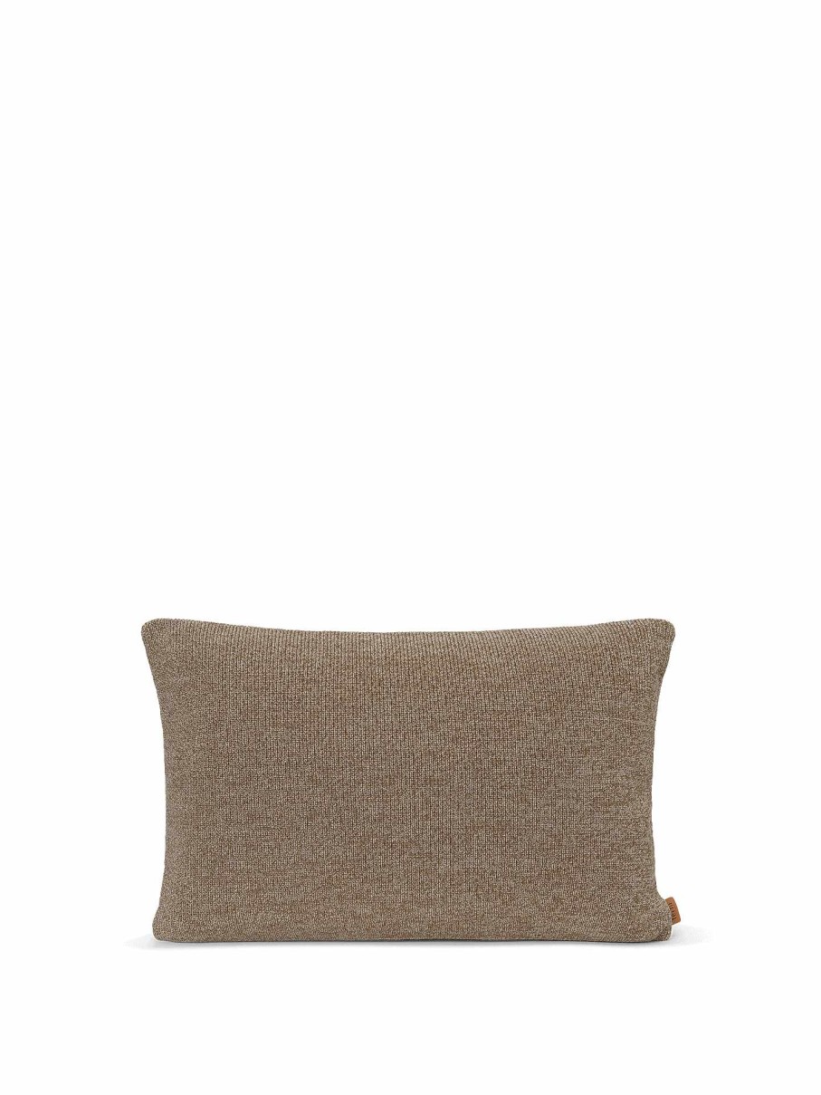 Textiles Ferm Living | Roy Merino Wool Cushion Sugar Kelp