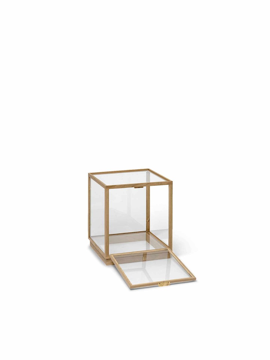 Accessories And Decorations Ferm Living | Miru Glass Montre Natural Oak