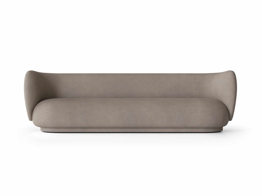 Furniture Ferm Living | Rico Sofa 4 - Brushed Warm Grey