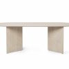 Furniture Ferm Living | Mingle Table Top Oval - Large Natural Veneer